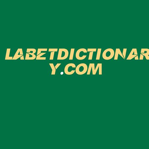 Logo da LABETDICTIONARY